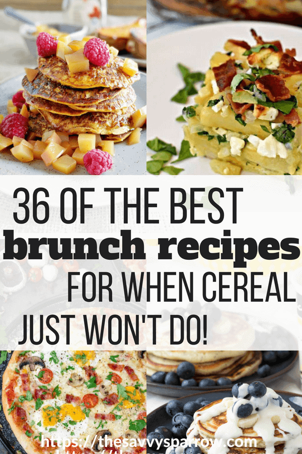 36 Amazing Brunch Recipes!