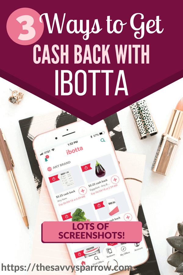 How to use Ibotta app to get cash back!