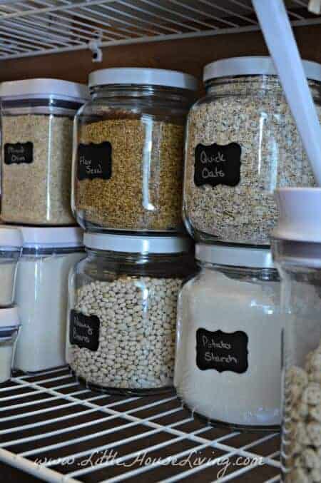 Organize the Pantry with Jars