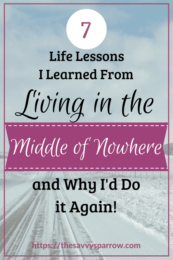 What it's really like living in the middle of nowhere!
