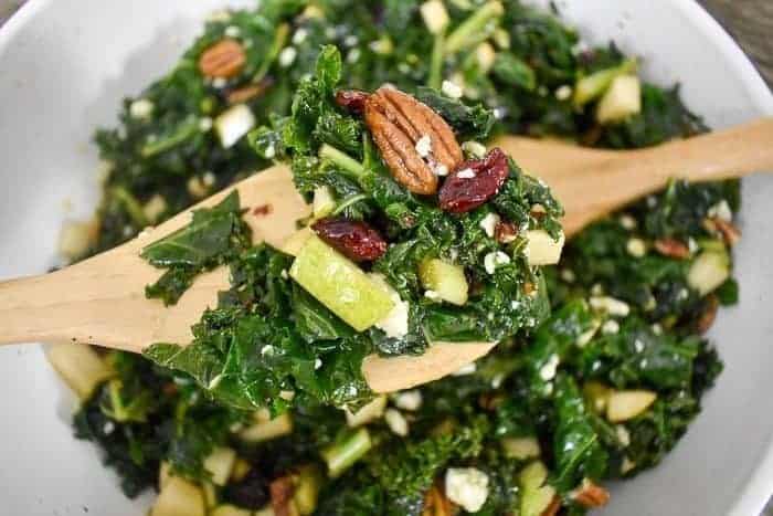 Easy and Delicious Massaged Kale Salad