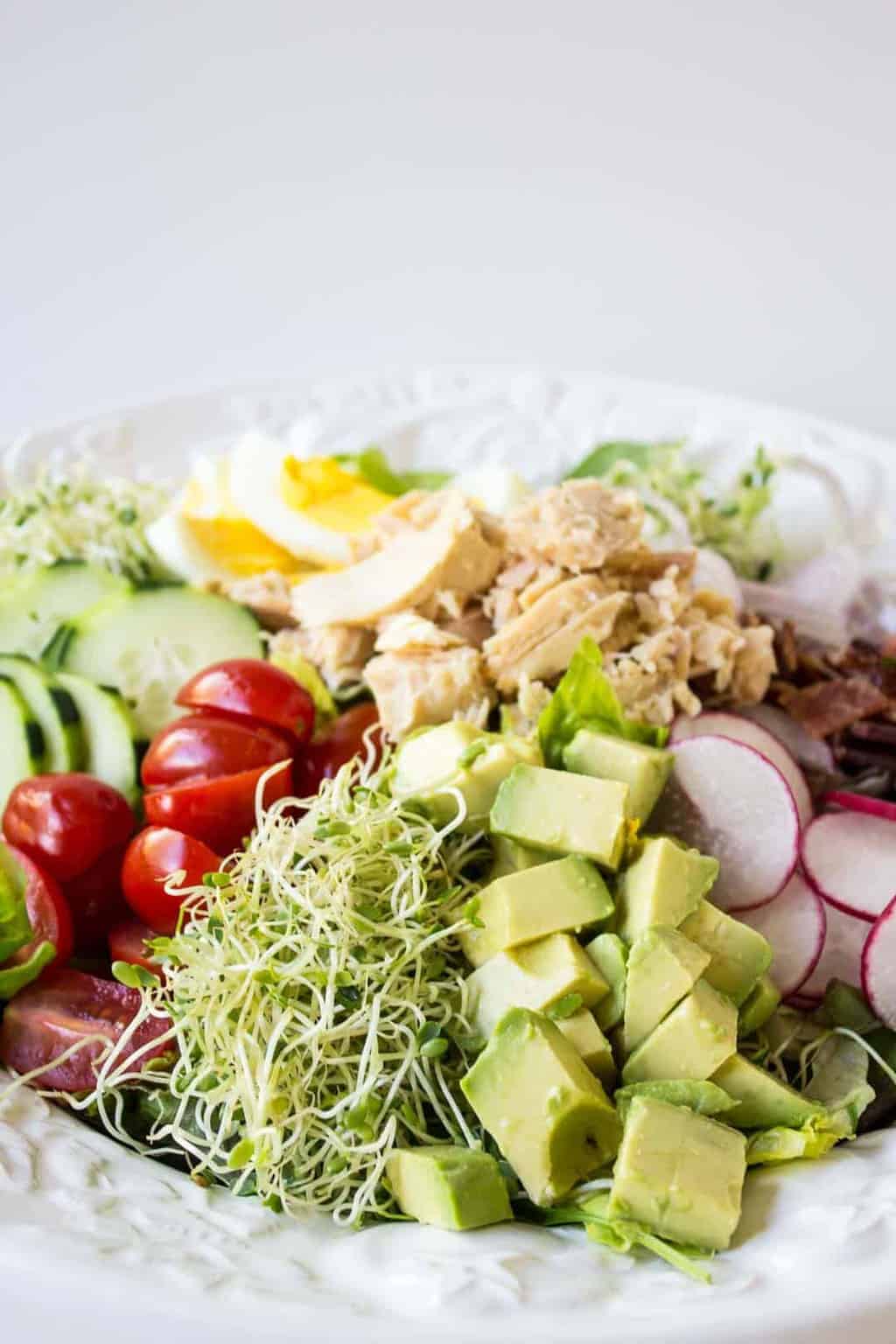 Delicious and Healthy Tuna Cobb Salad