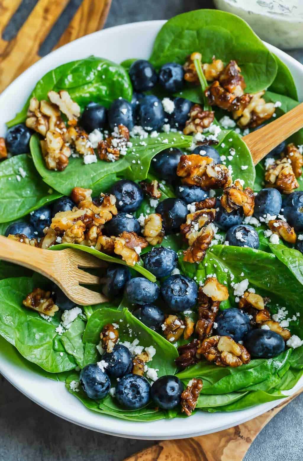 Blueberry Spinach Salad Recipe