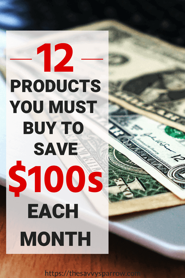 Products that save you money and help you stick to a budget!