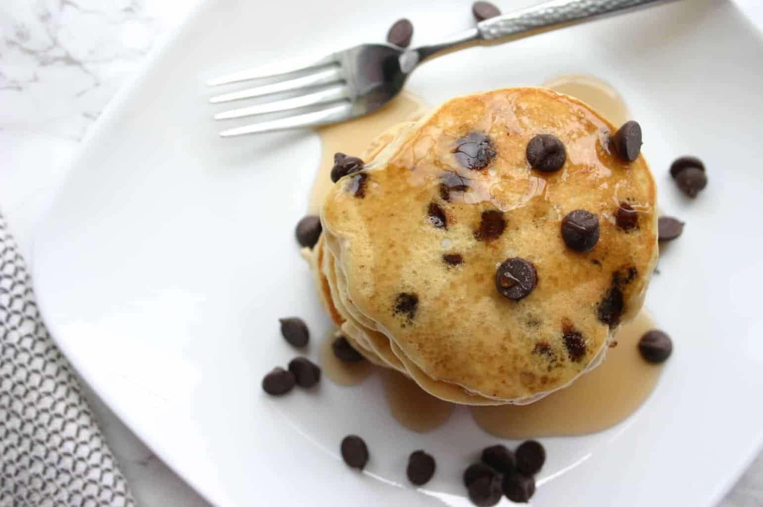 Best chocolate chip pancake recipe The Savvy Sparrow