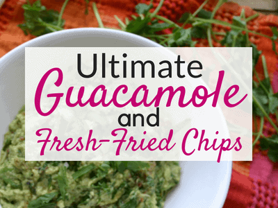 The best homemade guacamole!