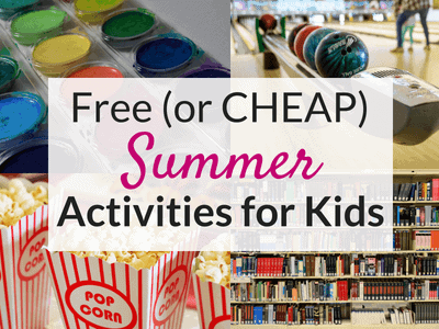 The best summer activities for kids!