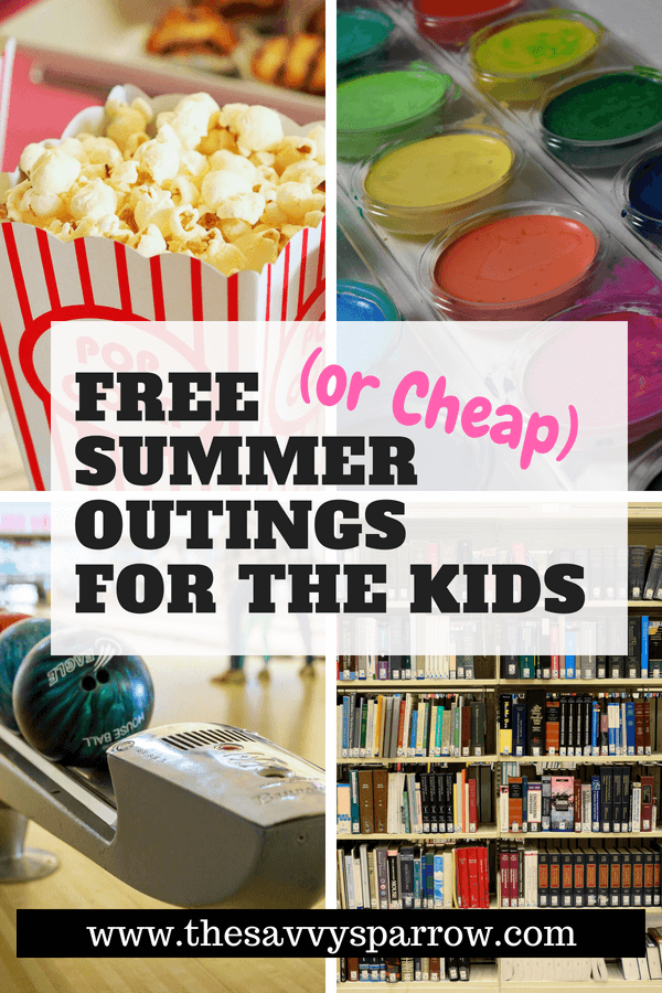 Huge list of free summer activities for kids the savvy sparrow