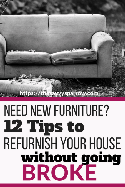 12 Tips to Save Money on Furniture - We saved over $5,000!