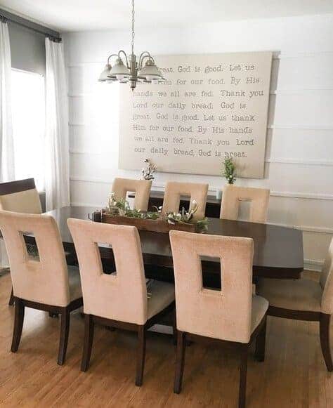 Farmhouse dining room - Farmhouse decor for cheap