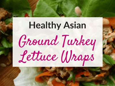 Healthy Asian Ground Turkey Lettuce Wraps (PF Chang’s Copycat)