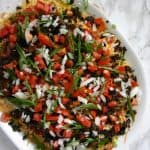 The best easy taco dip recipe - The perfect football party food!