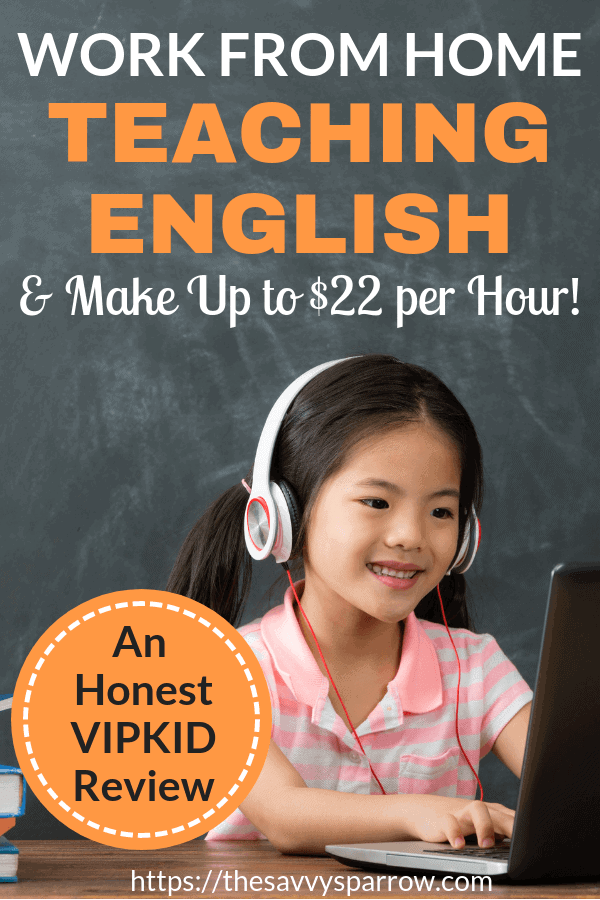 Work from home teaching English with VIPKID and make up to $22 per hour! An honest VIPKID review from an actual teacher.