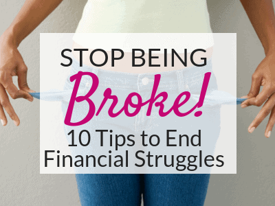 Learn how to get control of your finances and stop living paycheck to paycheck!