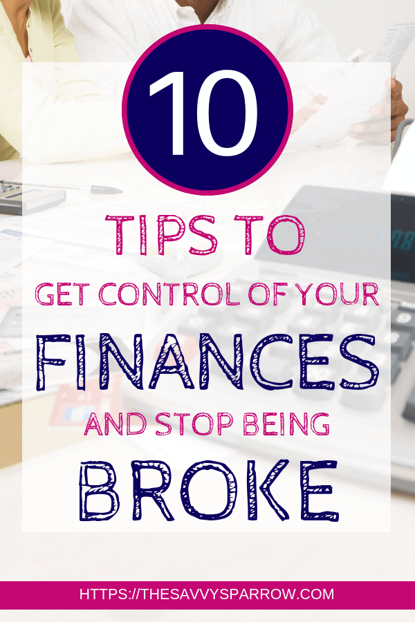 Learn how to get control of your finances and stop living paycheck to paycheck!