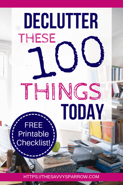 53 things to declutter today