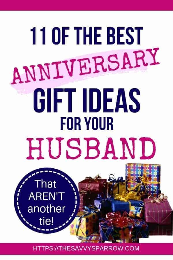 These creative anniversary gift ideas for him are perfect gift ideas for husbands that are hard to shop for. These gift ideas are sweet and romantic and will make him feel loved!