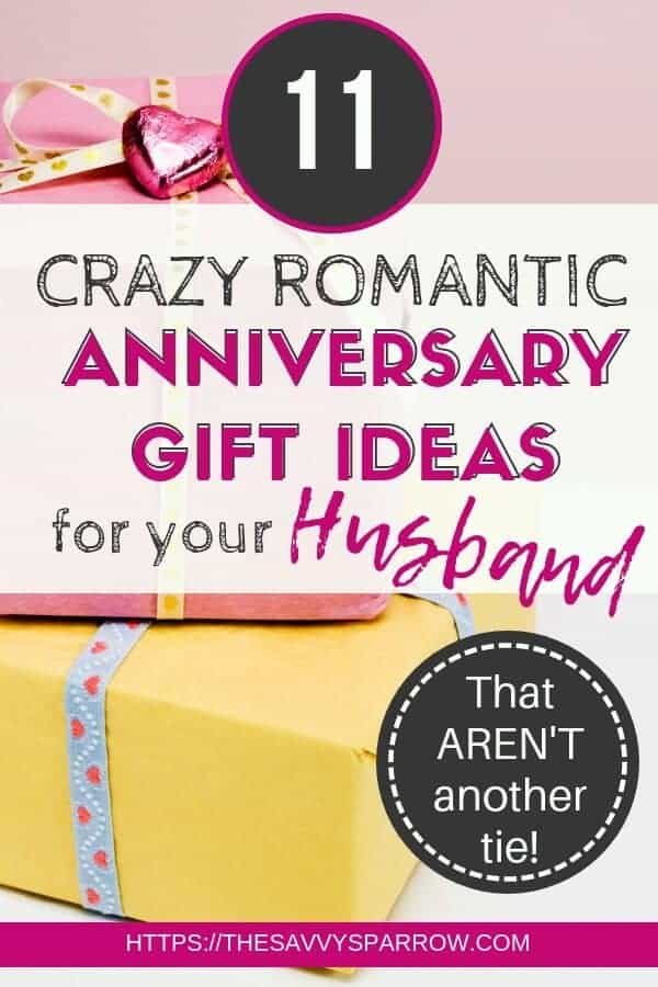 These creative anniversary gift ideas for him are perfect gift ideas for husbands that are hard to shop for. These gift ideas are sweet and romantic and will make him feel loved!