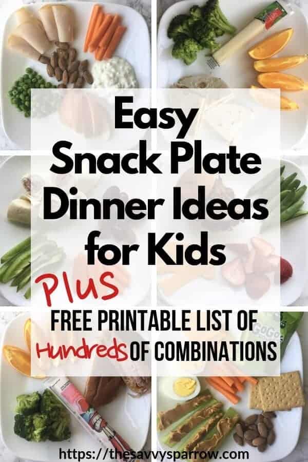 printable food plate for kids