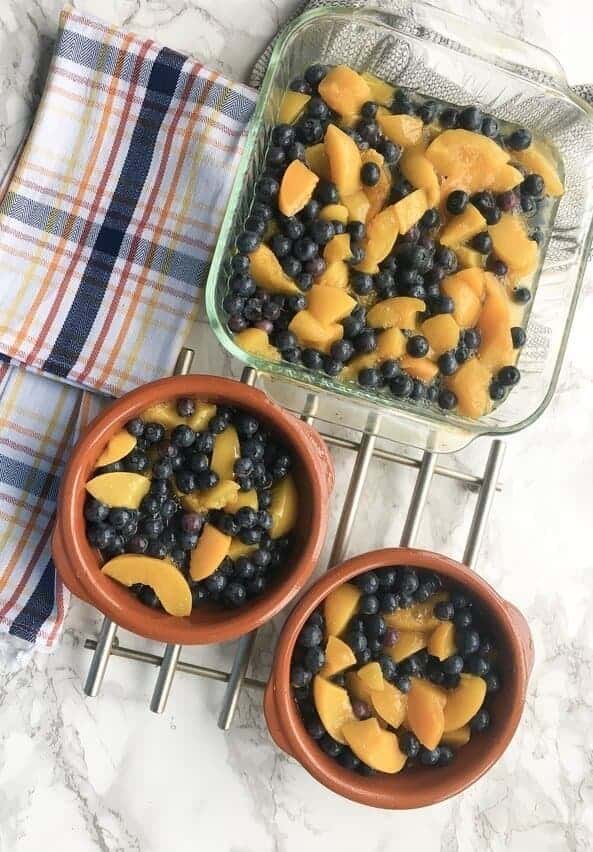 peach blueberry dump cake recipe