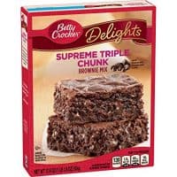 Betty Crocker Delights Supreme Triple Chocolate Chunk