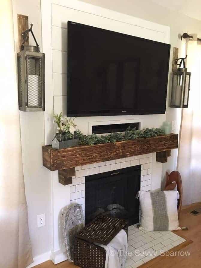 Wall Decor For Living Room Around Tv - Ruang Tamu Dekorasi Sempit ...