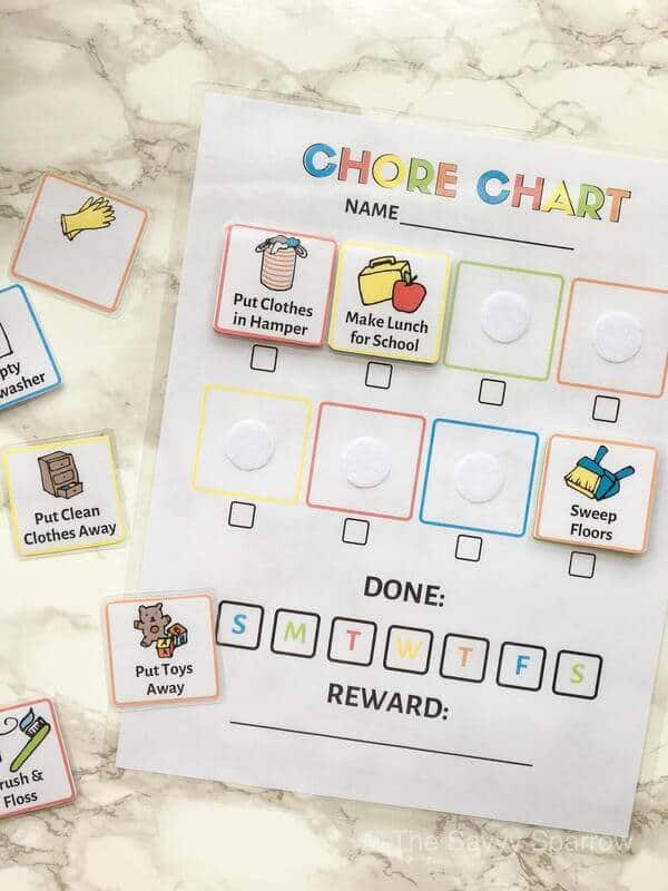 Printable Screen Time Reward Coupons for Kids - The Savvy Sparrow