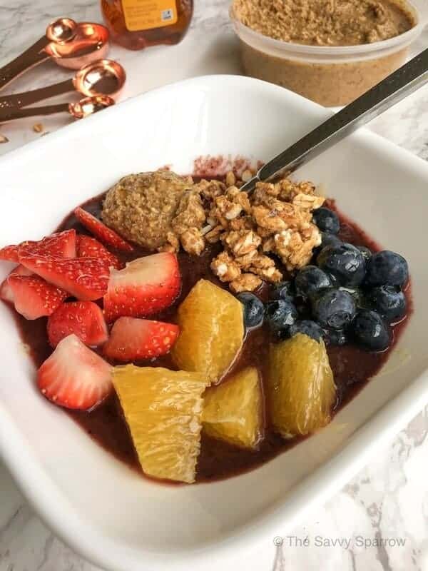 Tattooed Chef Acai Bowl Weight Watchers Points