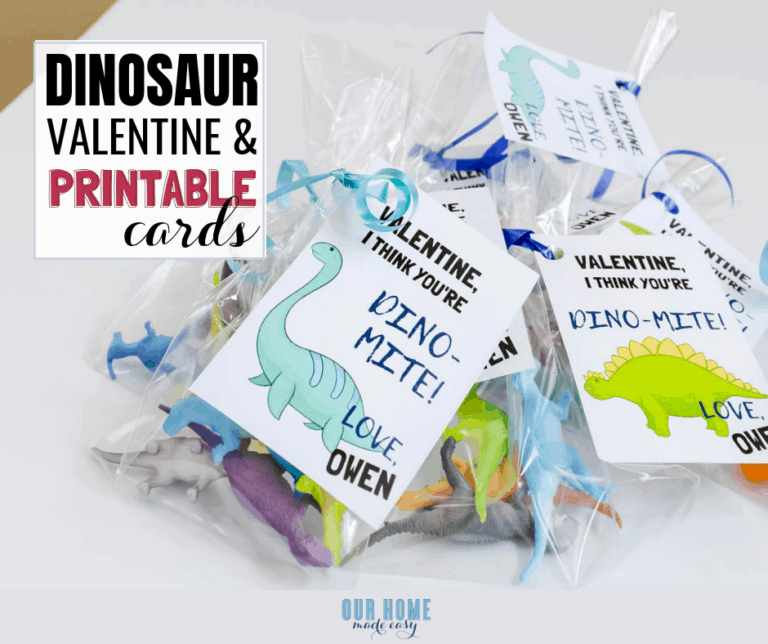 Non Candy Valentines with FREE Printables