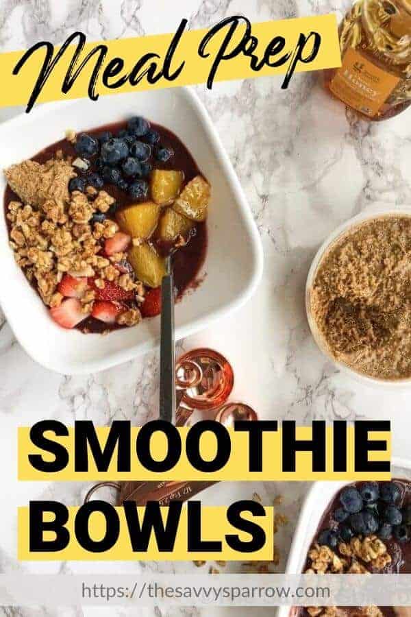 Easy Acai Smoothie Bowls