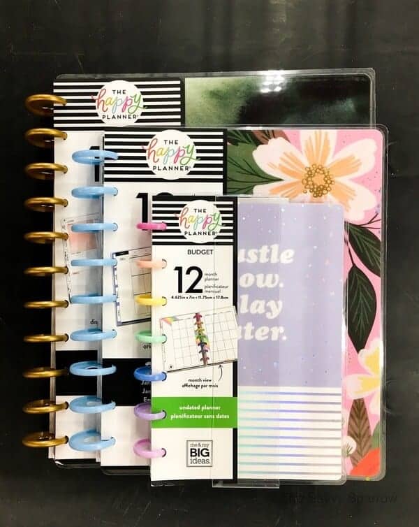 Happy Planner sizes