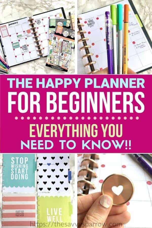 The Happy Planner for Beginners