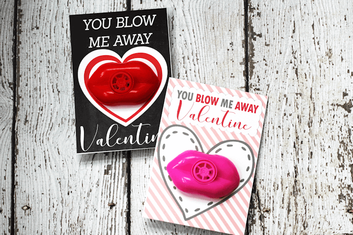 whistle lips non-candy valentines printables