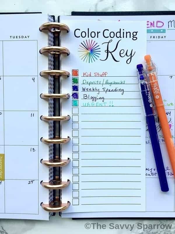 Color Coding - Planner Friend or Foe? - LilDivette