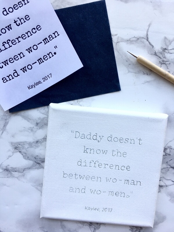 diy quote paintings