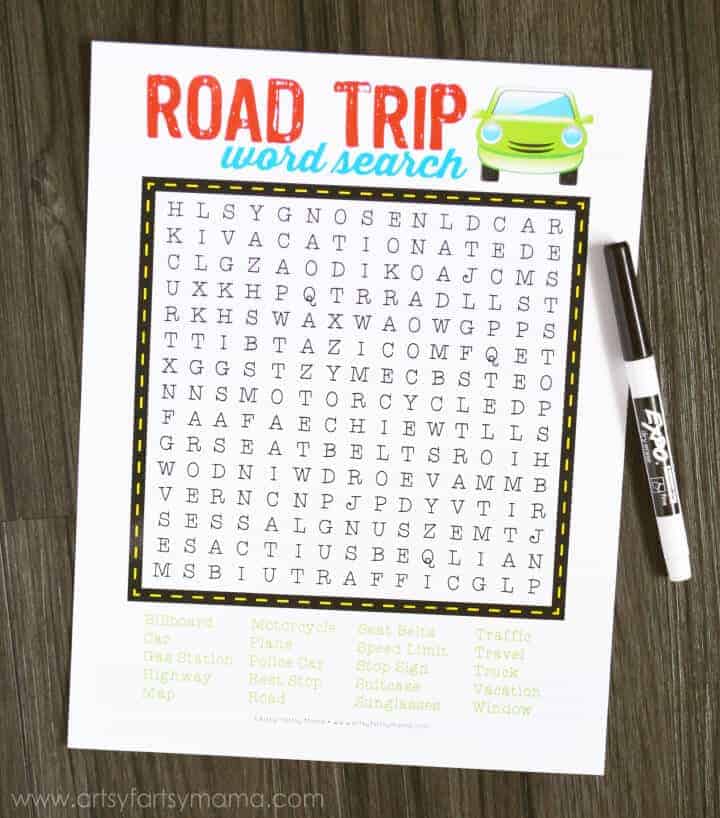 Printable Hangman Game, Printable Travel Games, Car Ride Games, Hangman,  Word Search, Hangman Paper and Pencil Guessing Game, Family Game 