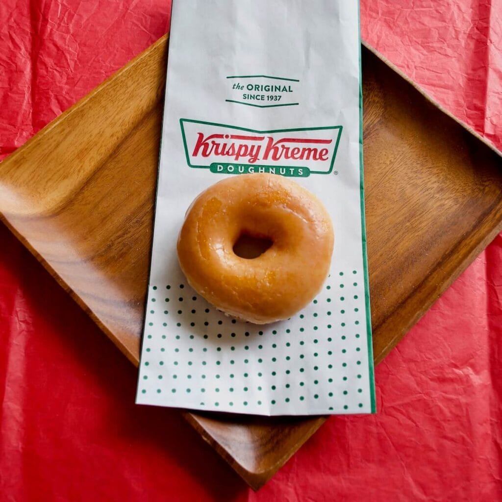 Krispy Kreme donut