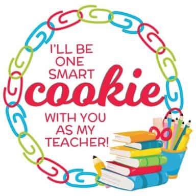 Teacher Cookie Gifts with Free Printable Gift Tags - The Savvy Sparrow