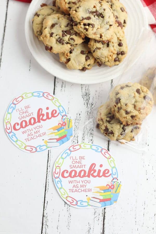 Cookie Baking Supplies Teacher Gift + Printable Tag - Mama Cheaps®