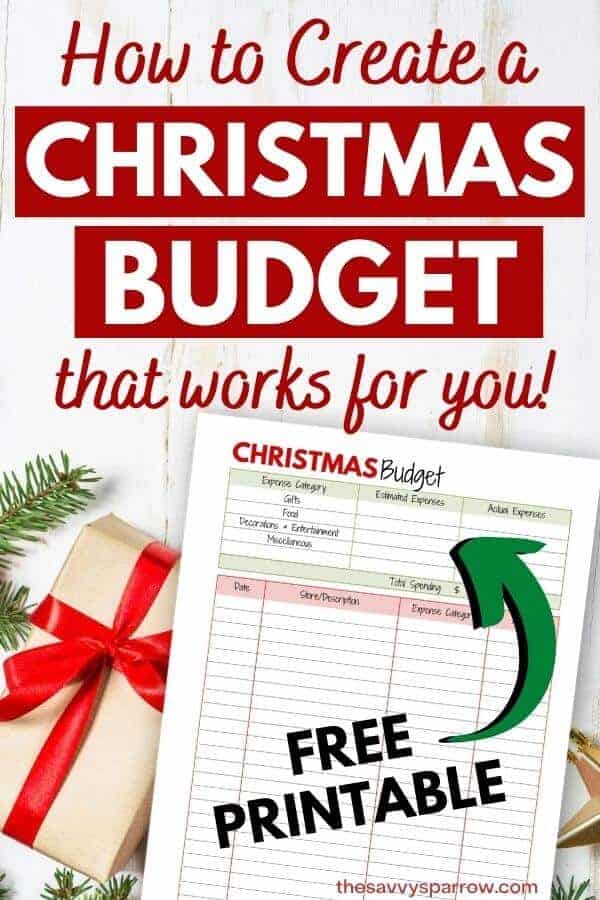 How to Create a Christmas Budget that Works for You!