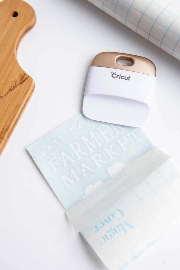 Mini Cutting Board Recipes with Cricut Print Then Cut - Daily Dose