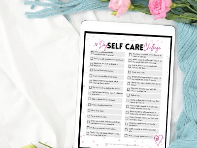 30 Day Self Care Challenge for Moms
