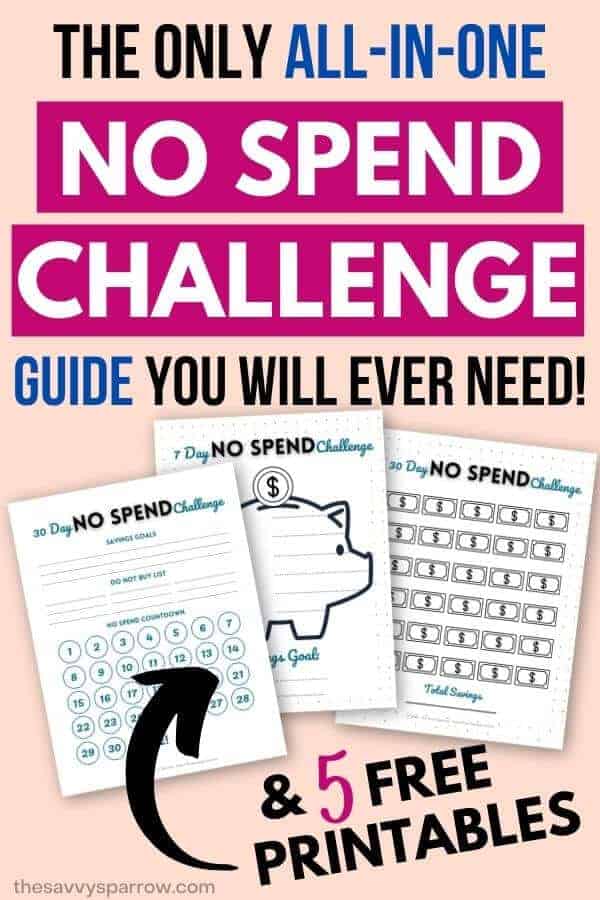 How To Do A No Spend Challenge   Plus 10 Tips To Stick With It!