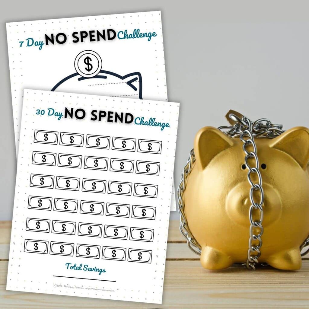 How to Do a No Spend Challenge - Plus 10 Tips to Stick With It!
