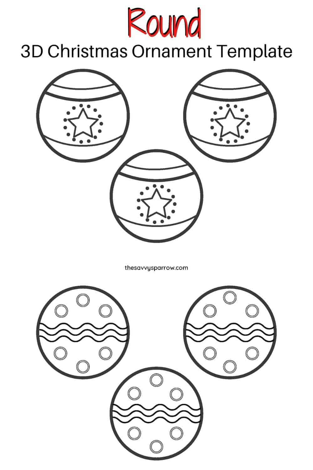 Ornaments printable deals