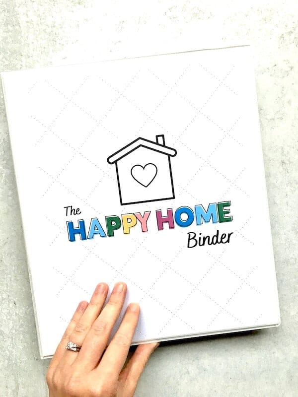 home management binder cover