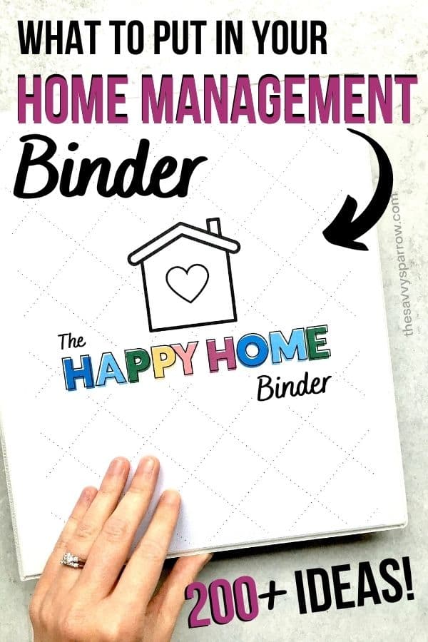 Printable Updated Family Binder