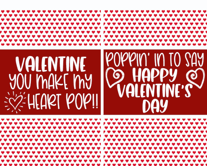 printable valentines for microwave popcorn