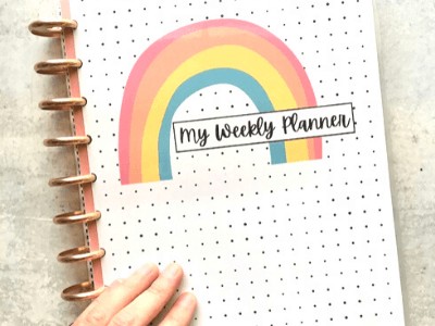 DIY Planner Covers with FREE Printables – Great for Happy Planner!