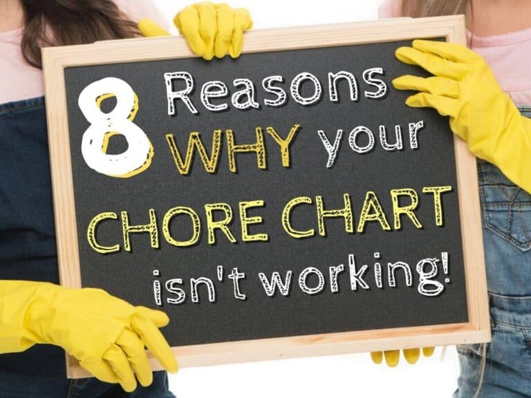 Make a Chore Chart You Can Stick With – Avoid these 8 Mistakes!